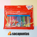 FIBRA LARGAS FABER CASTELL x20 COLORES (L52670)
