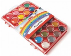ACUARELA TRABI  x 28 COLORES + PINCEL (L21014)
