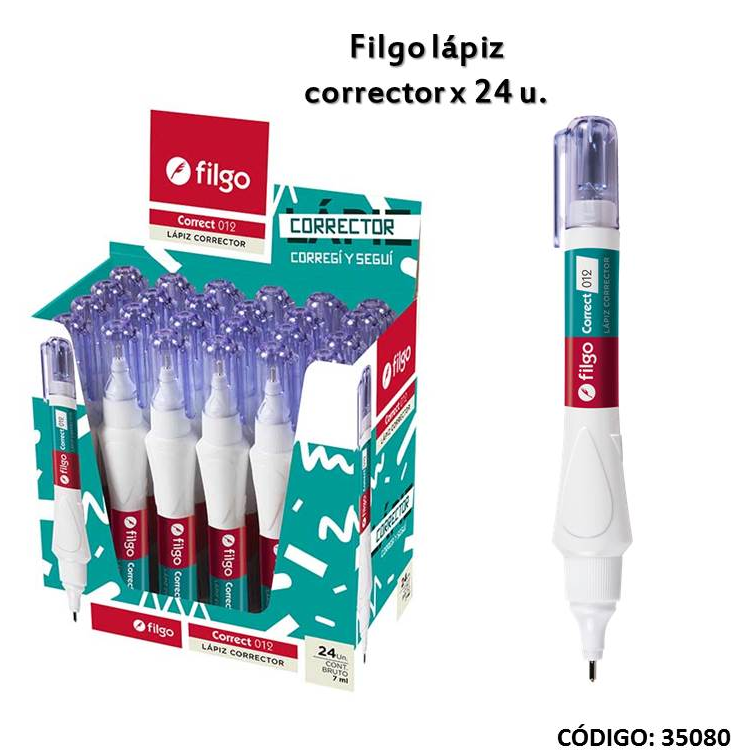 CORRECTOR LAPIZ FILGO 7ml. (L35080)