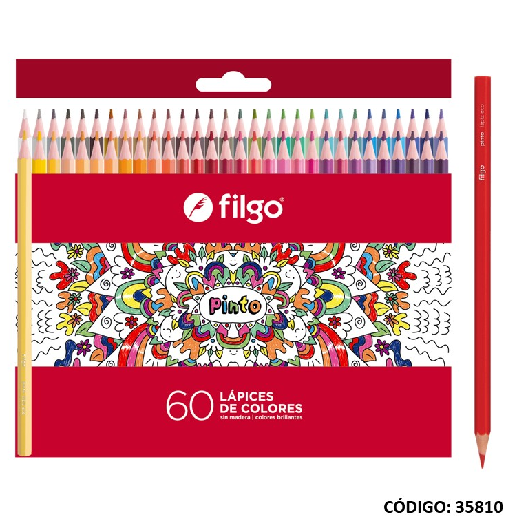 LAPIZ COLOR FILGO ECO X60 LARGOS (L35810)
