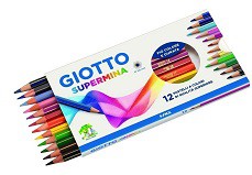 LAPIZ COLOR GIOTTO SUPERMINA X12 COLORES (L20001)