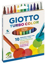 MARCADOR GIOTTO TURBO X10 COLORES (L162300)