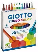 MARCADOR GIOTTO TURBO X20 COLORES (L19992)
