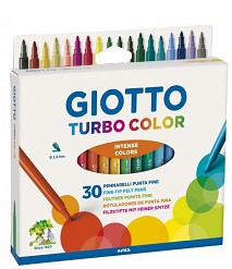 MARCADOR GIOTTO TURBO X30 COLORES (L19993)
