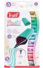 RESALTADOR TRABI PASTEL CHATO x8u (L19626)