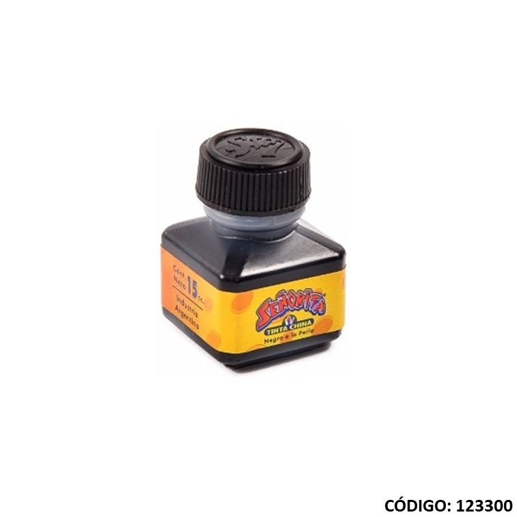 TINTA CHINA STA NEGRA PERLADO (L123300)