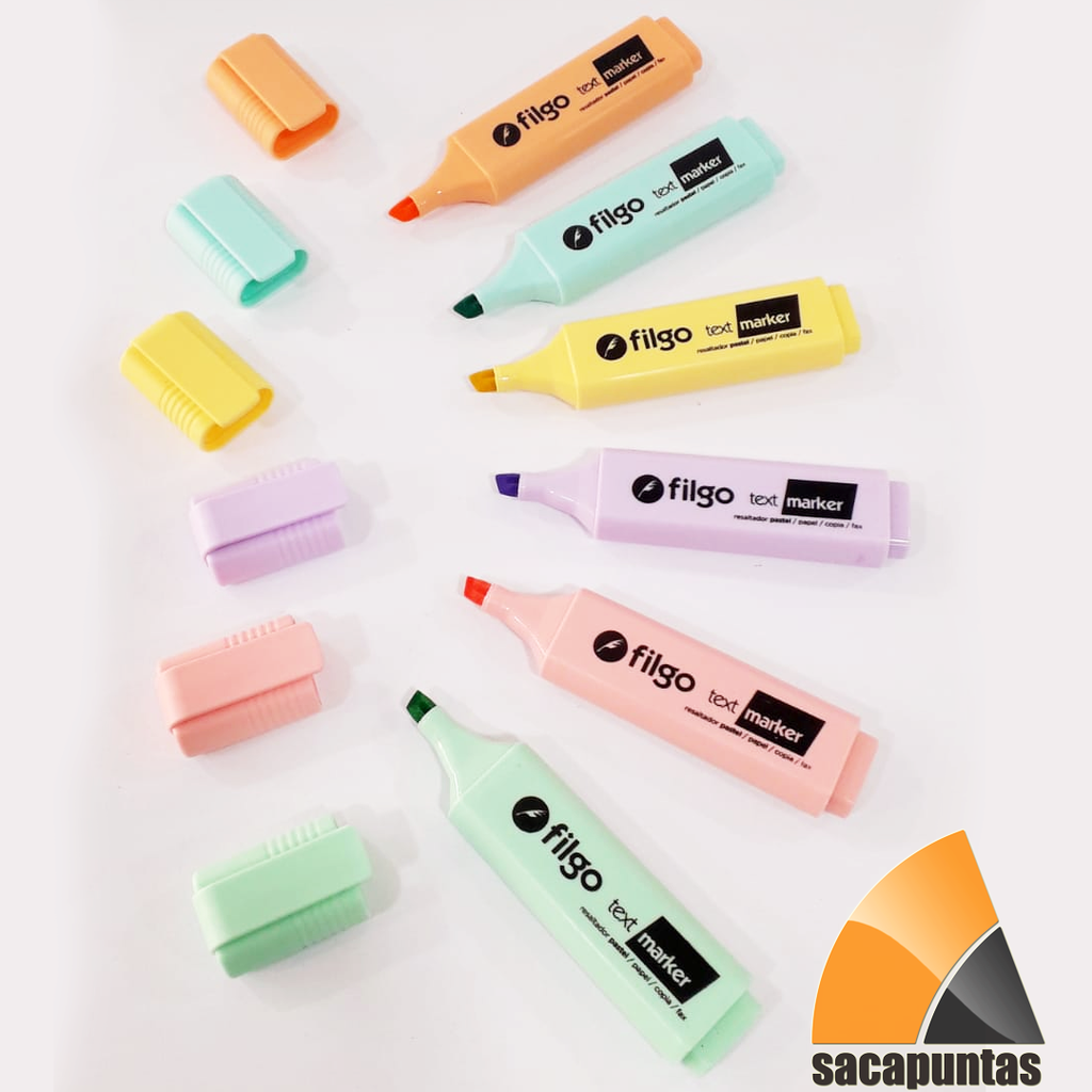 RESALTADOR FILGO TEXT MARKER PASTEL (L35330)