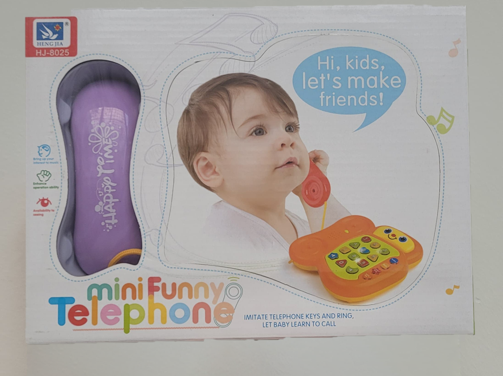 TELEFONO A PILA MINI FUNNY (G21099)