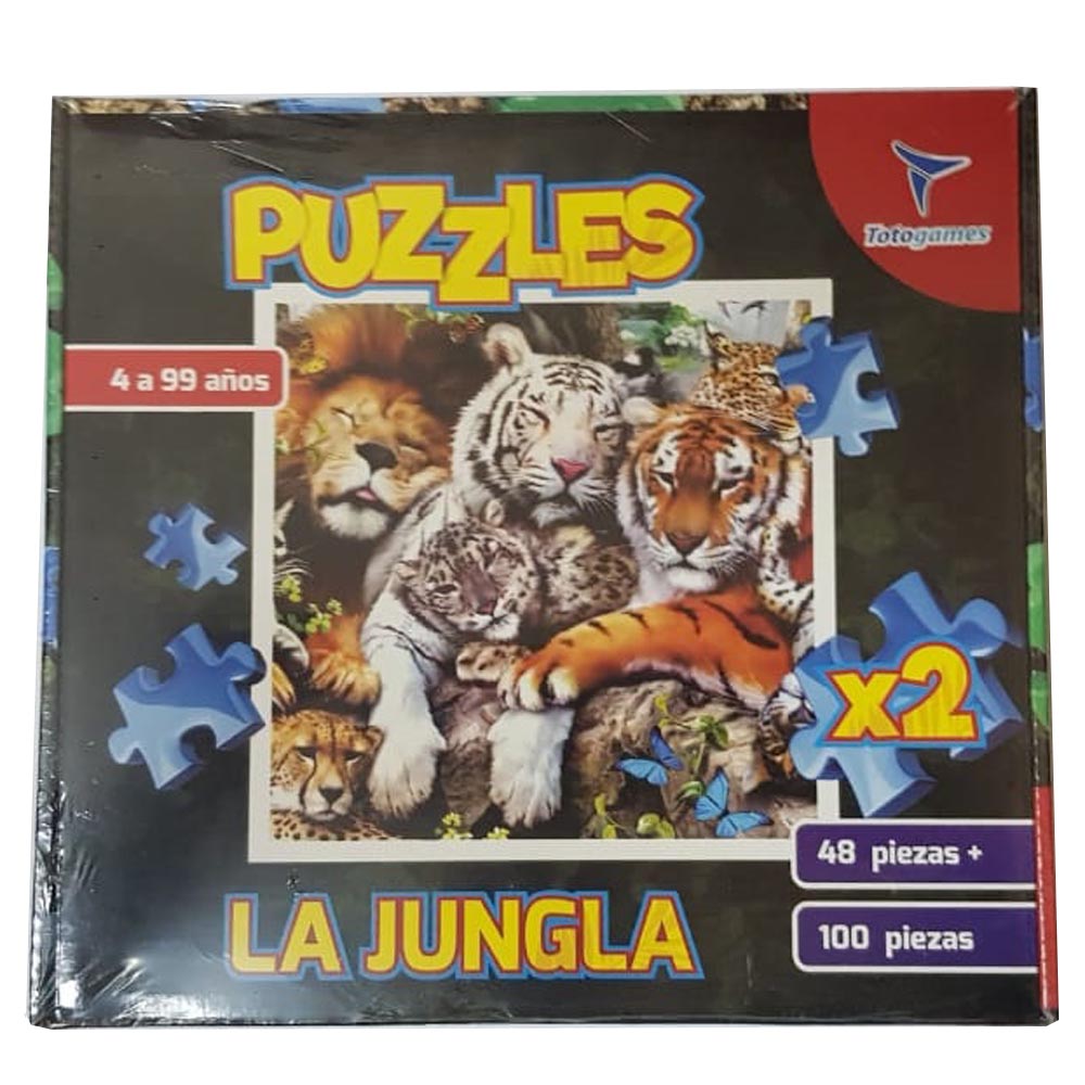 PUZZLE  12/ 24 /48 PIEZAS TOTO GAME (G2333)