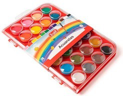 ACUARELA TRABI x 48 COLORES + PINCEL (L224100)