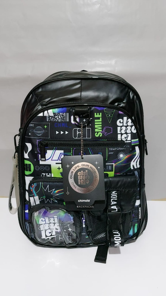 MOCHILA 17&quot; CHIMOLA MATELASSE ESPALDA (L270710)