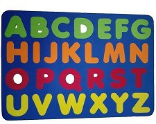 DIDACTICO LETRA MAYUSCULA IMPRENTA GOMA EVA (L2291)