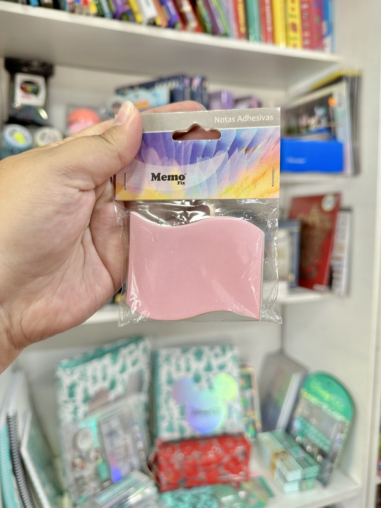 MEMO FIX BLOCK FORMA PASTEL PACK x4 (M413)