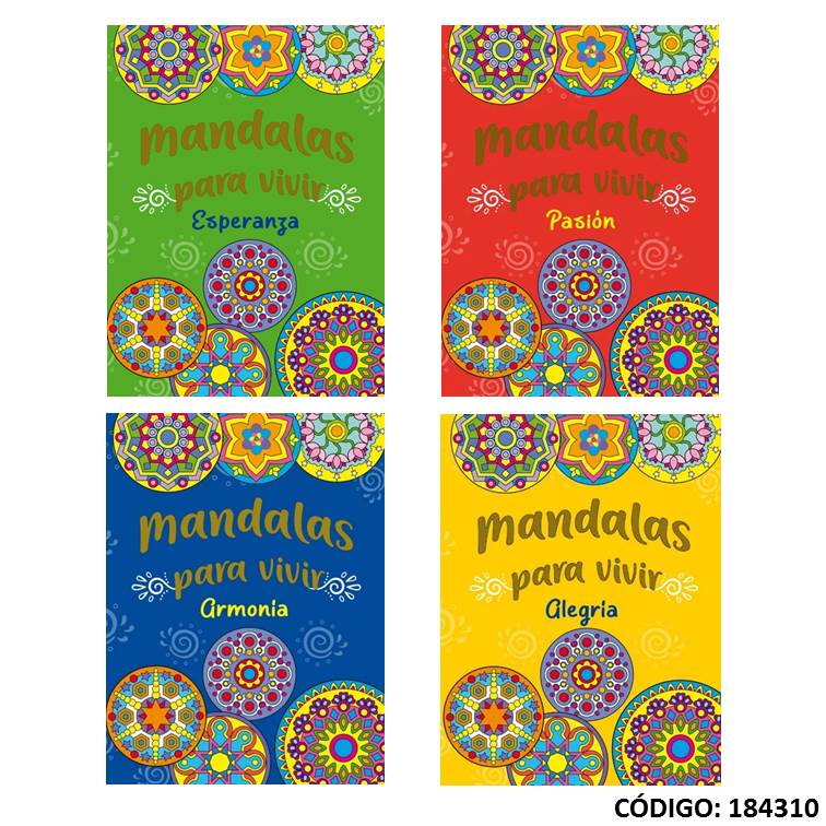 LIBRO PINTAR MANDALAS (L184310)