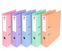 BIBLIORATO A4 50 mm PASTEL (L19022)