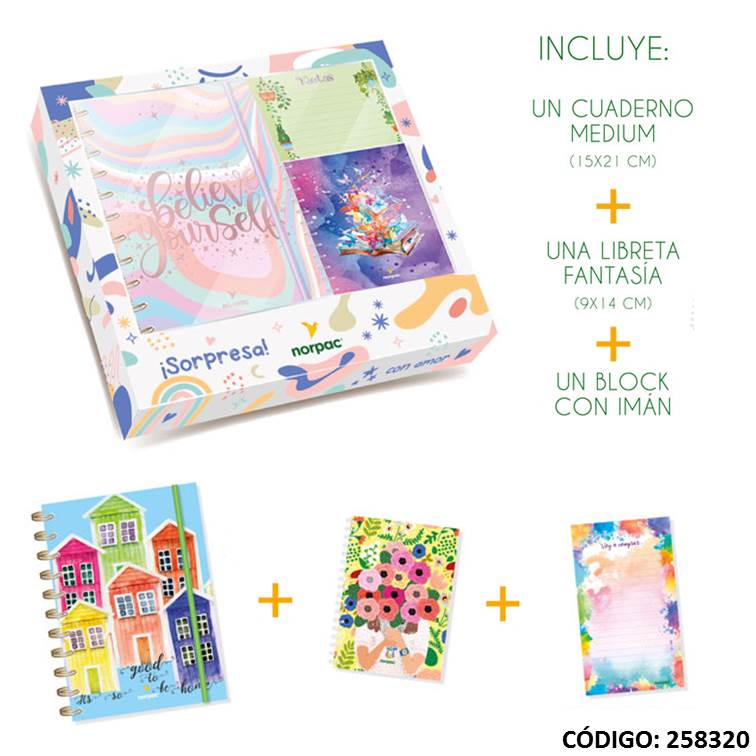 SET DE ANOTADORES NORPAC (L258320)