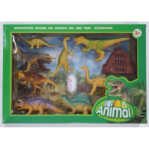SET DINOSAURIOS X8 CON ACCESORIOS (G22770)