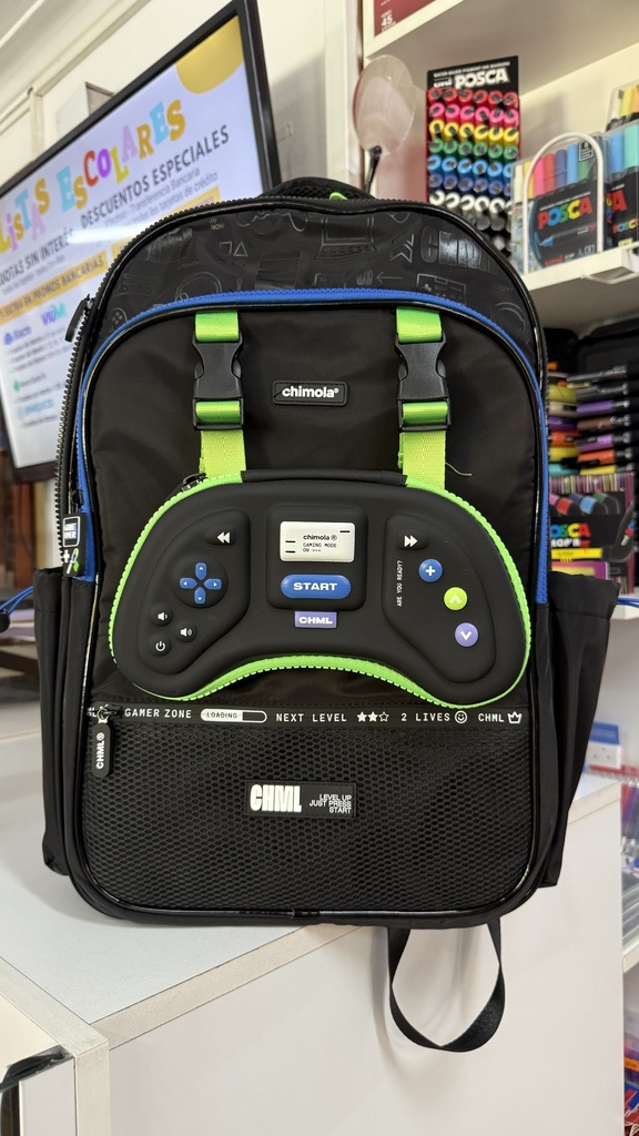 MOCHILA 18&quot; CHIMOLA GAMER (R270860)