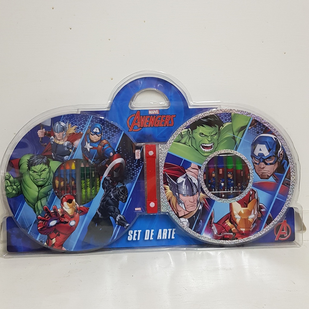 SET DE ARTE AVENGERS 58 PIEZAS (G42301)