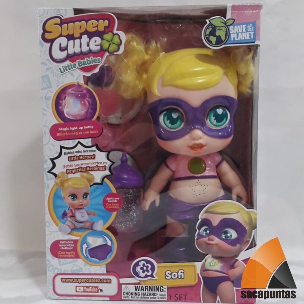 MUÑECA SUPER CUTE LITTLE BABIES (J20211)