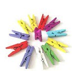 BROCHE MADERA CBX COLOR 3CM. x UNIDAD  (L10376)