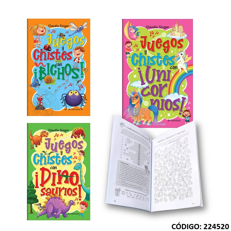 LIBRO DIDA JUEGOS Y CHISTES (L224520)
