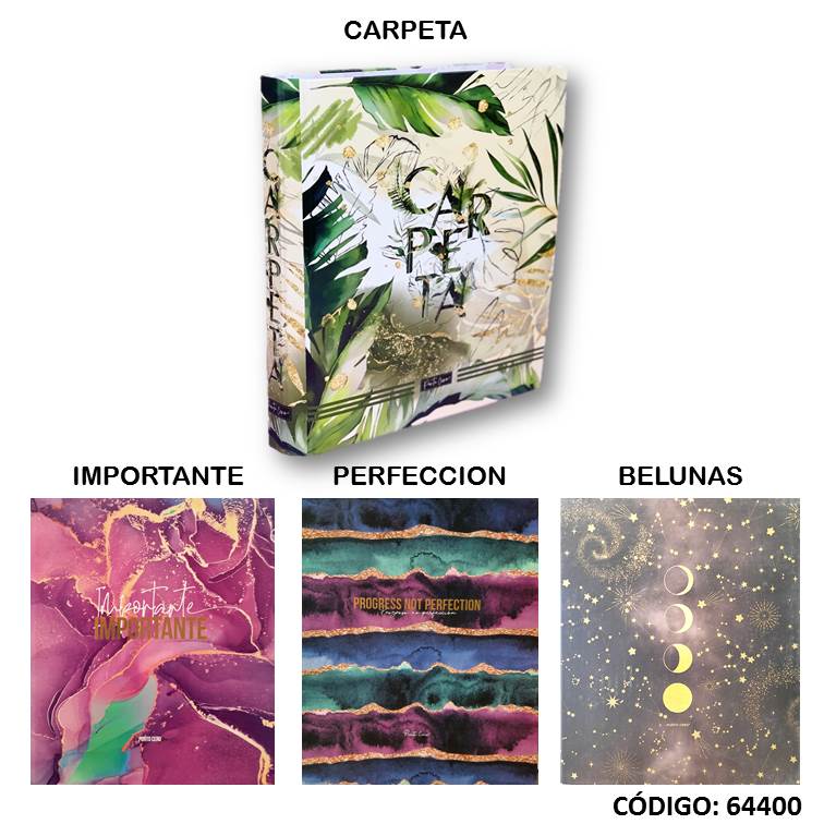 CARPETA 2A A4 CARTONE PUNTO CERO FANTASIA (L64400)
