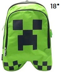 MOCHILA 18&quot; CRESKO MINECRAFT ESPALDA (L24295)