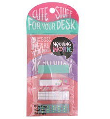 SET DE BANDERITAS MOOVING 6 DISEÑOS PASTEL (L24464)