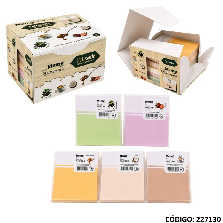 MEMO FIX 75X75mm. X60hj. AROMATIC BOX  (L227130)