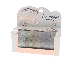 WASHI TAPE IBI CRAFT X5 STAMP EDIT (L24390)