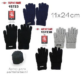 GUANTES ALPINE SKATE 11X24cm. (R24992)