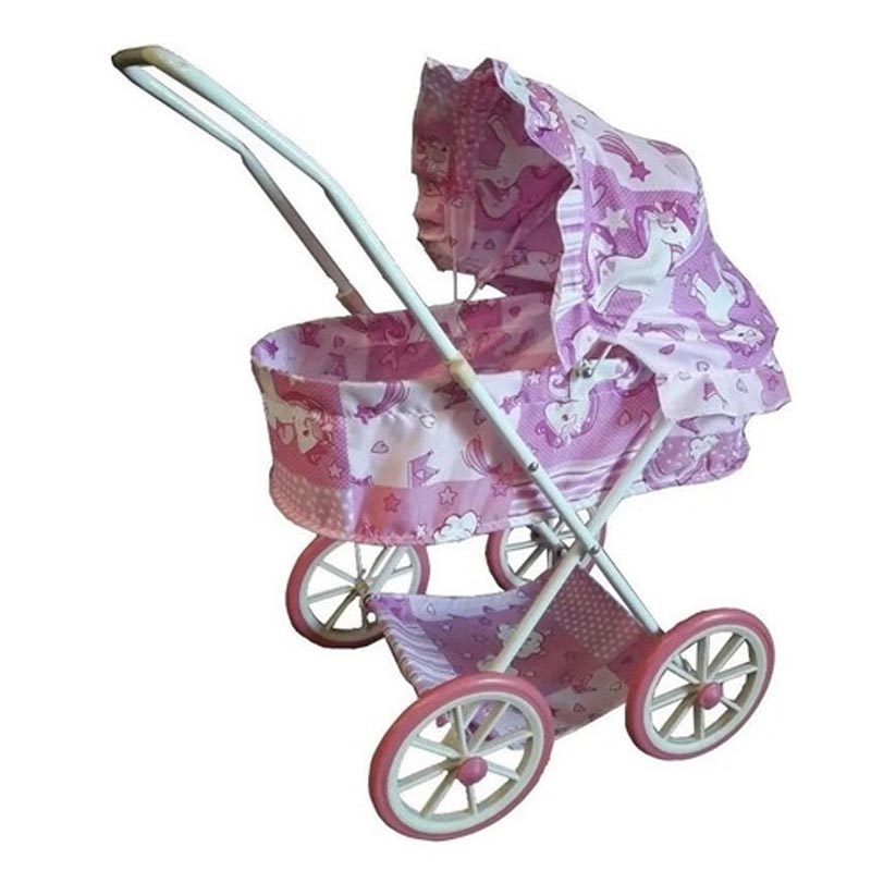 COCHE CUNA PREMIUM RUEDAS BICOLOR (G2803)