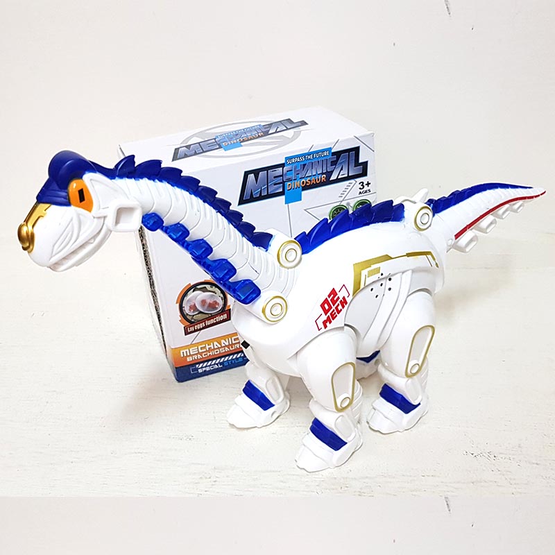 DINOSAURIO A PILA CON LUZ Y SONIDO (G4405)