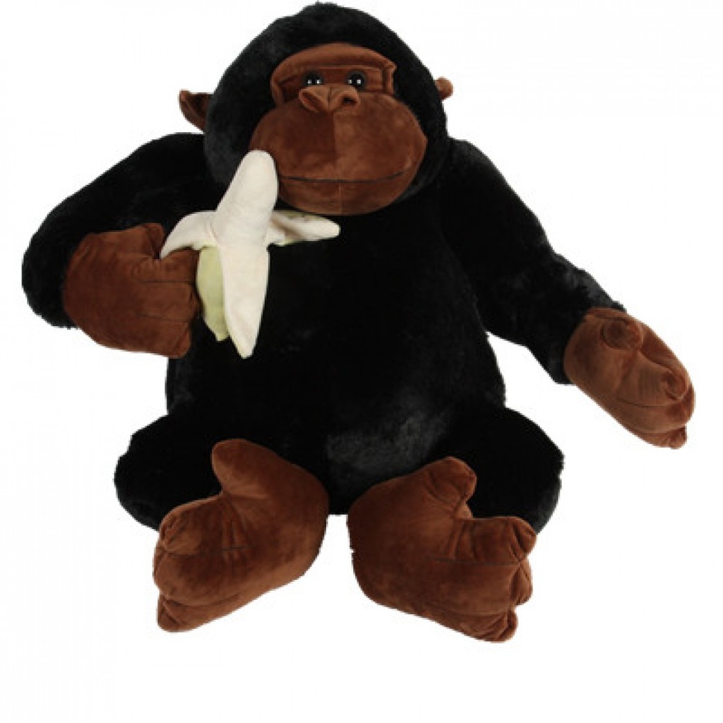 PELUCHE GORILA 60CM. CON  BANANA (G21713)