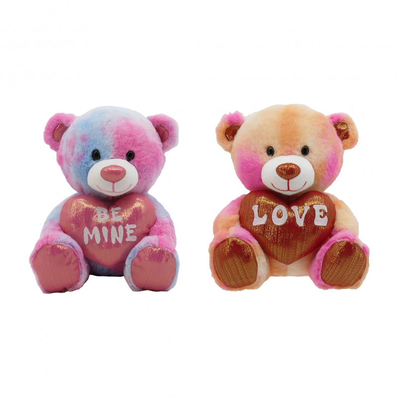 PELUCHE OSO CON CORAZON 25CM. (G43301)