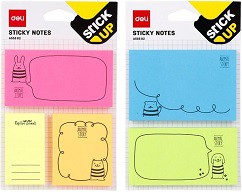 STICK NOTAS ADHESIVAS POST IT DELI NEON X50hjs. (L23214)