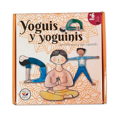 JUEGO DE MESA BARCO DE PAPEL &quot;YOGUIS Y YOGUINIS&quot; MOVIMIENTO (J225053)