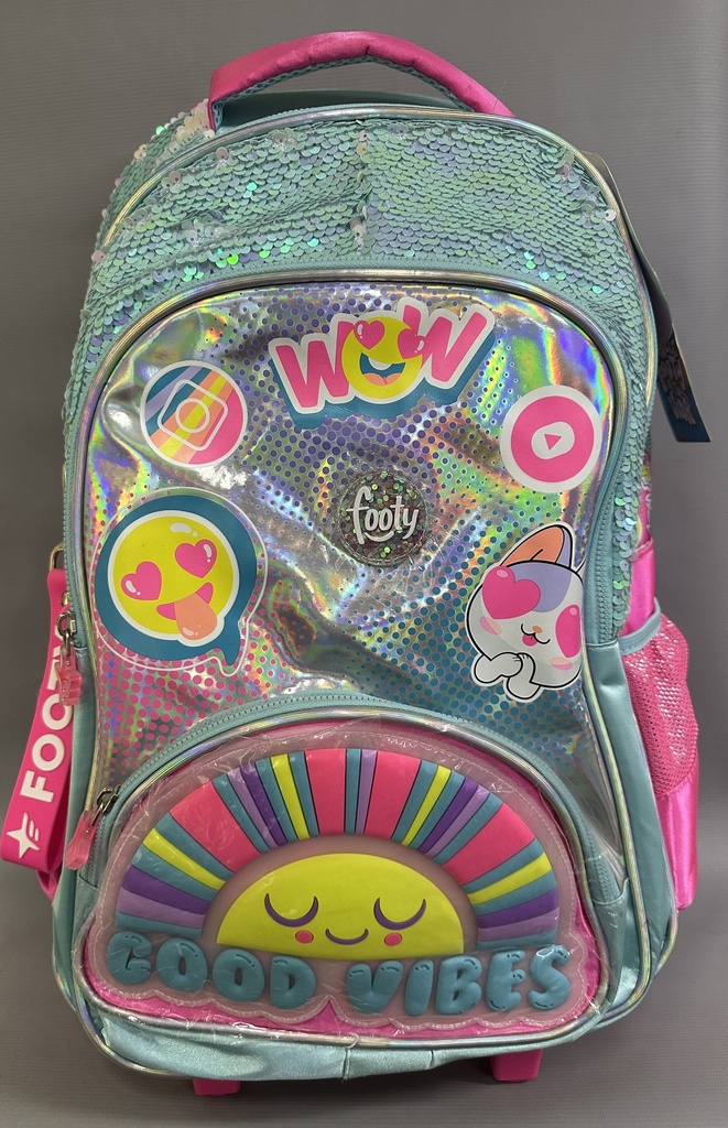MOCHILA CARRO 18&quot; SUNSHINE CON LUZ (L1470300)