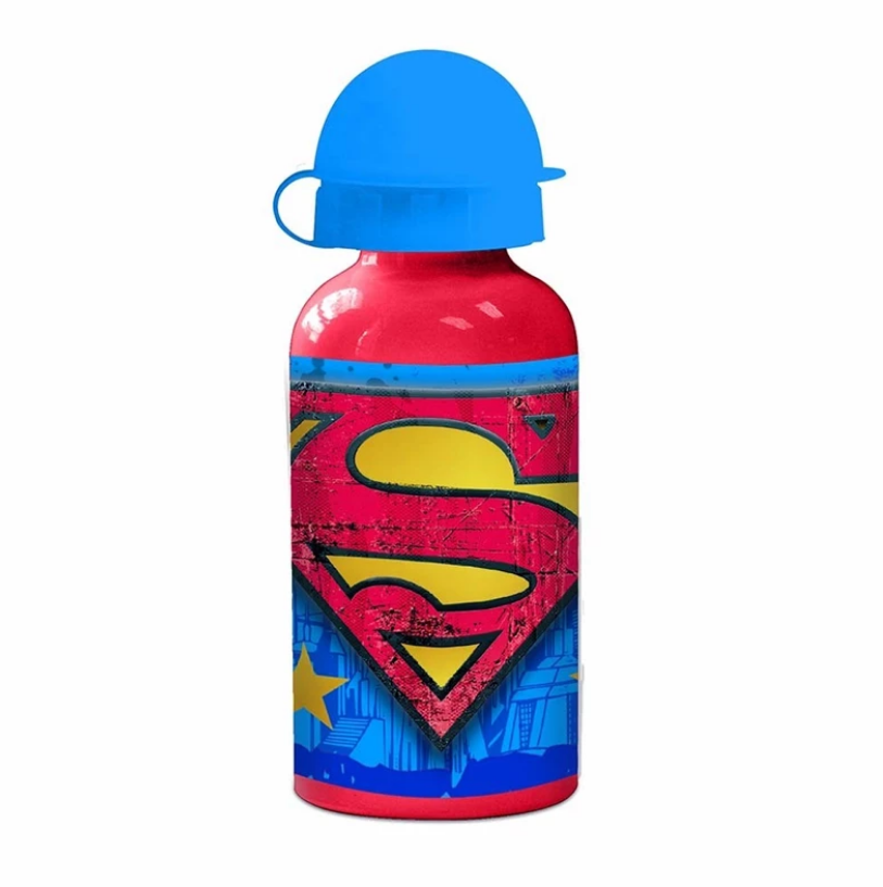 BOTELLA DE ALUMNIO CRESKO SUPERMAN 400ml. (R269044)