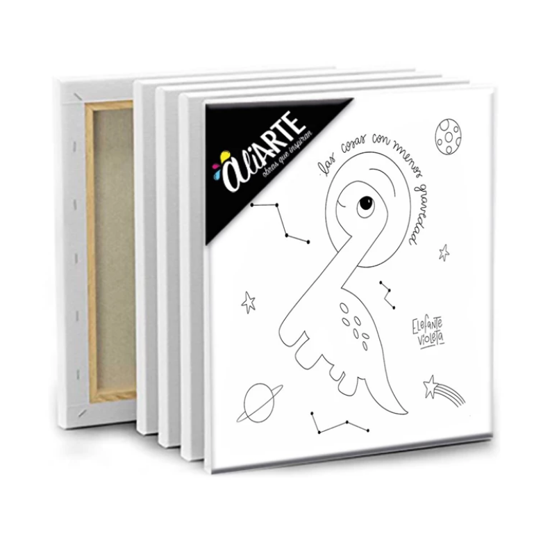 BASTIDOR ENTELADO NICO DA ROCHA 20x30cm. N°3 (L166977)