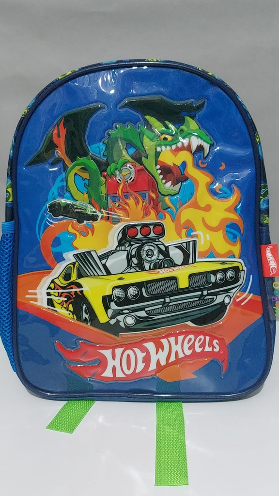 MOCHILA 12&quot; WABRO HOT WHEELS JARDIN ESPALDA(L25449)