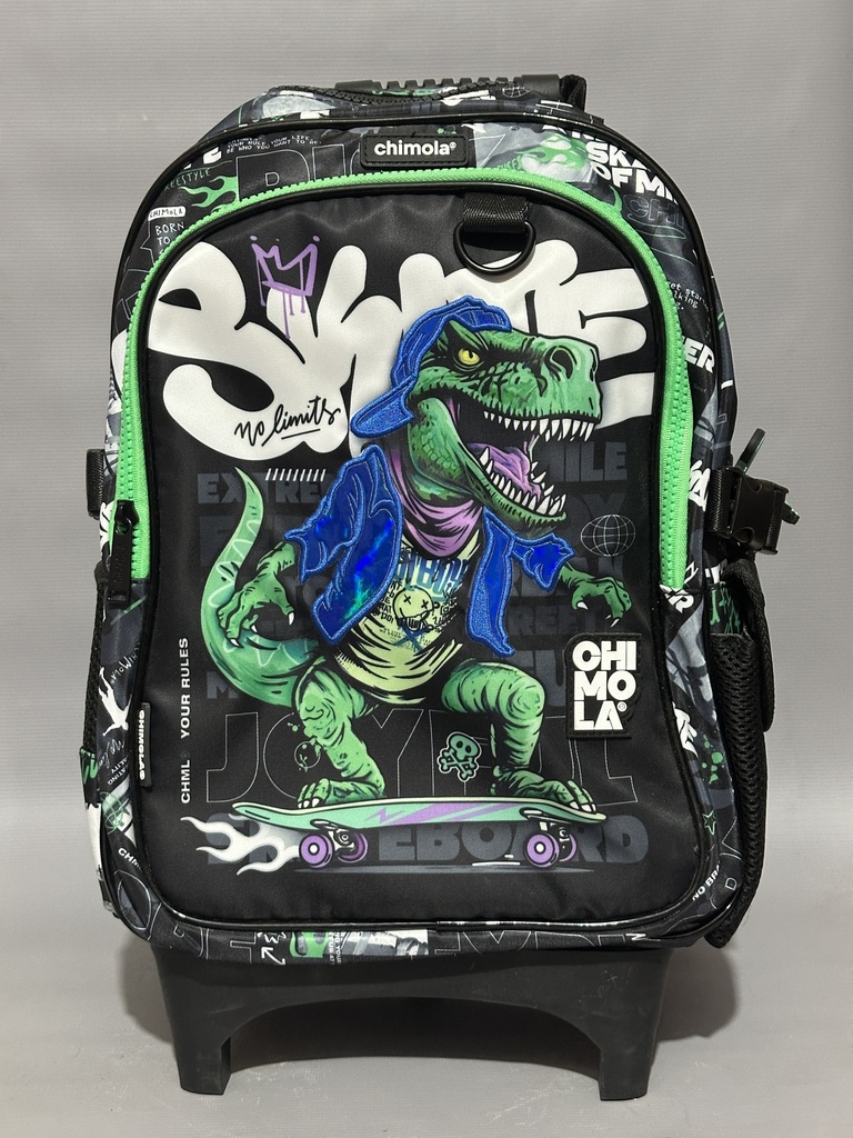 MOCHILA CARRO CHIMOLA 14&quot; PERSONAJE (L270110)