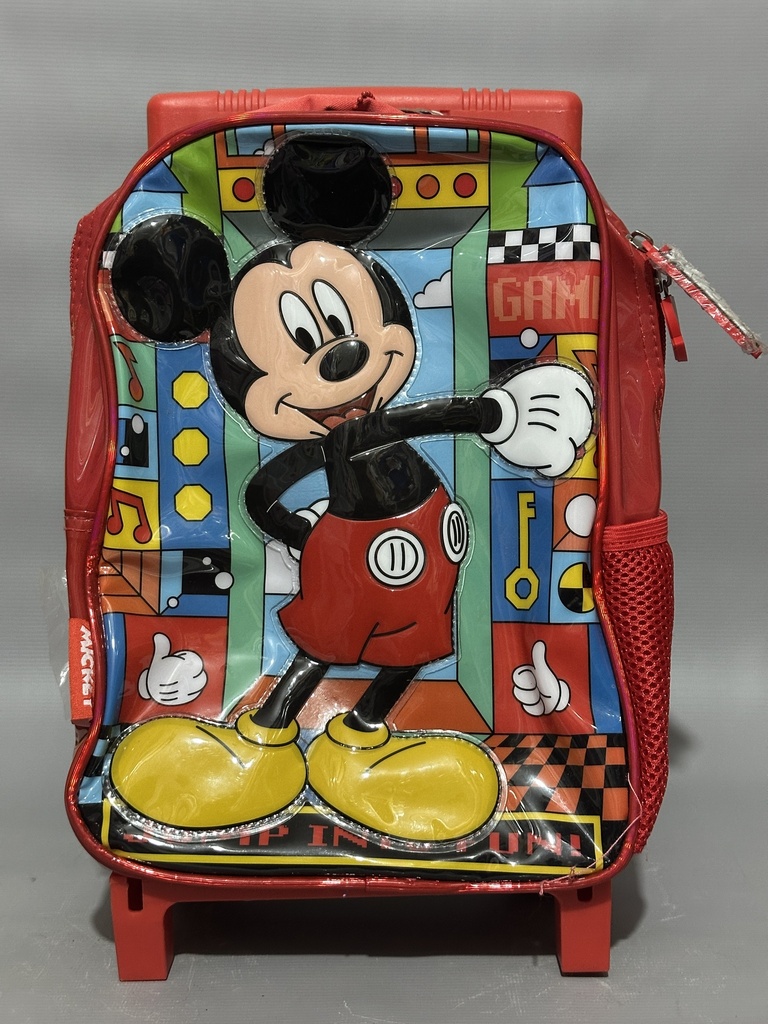 MOCHILA CARRO 12&quot; MICKEY (L65919)