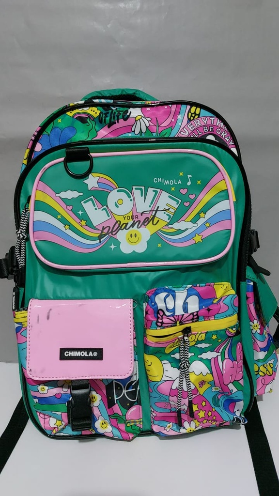 MOCHILA 17&quot; CHIMOLA MULTIBOLSILLO ESPALDA (L270342)
