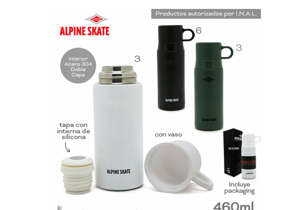 TERMO ALPINE 460ml. (R25502)