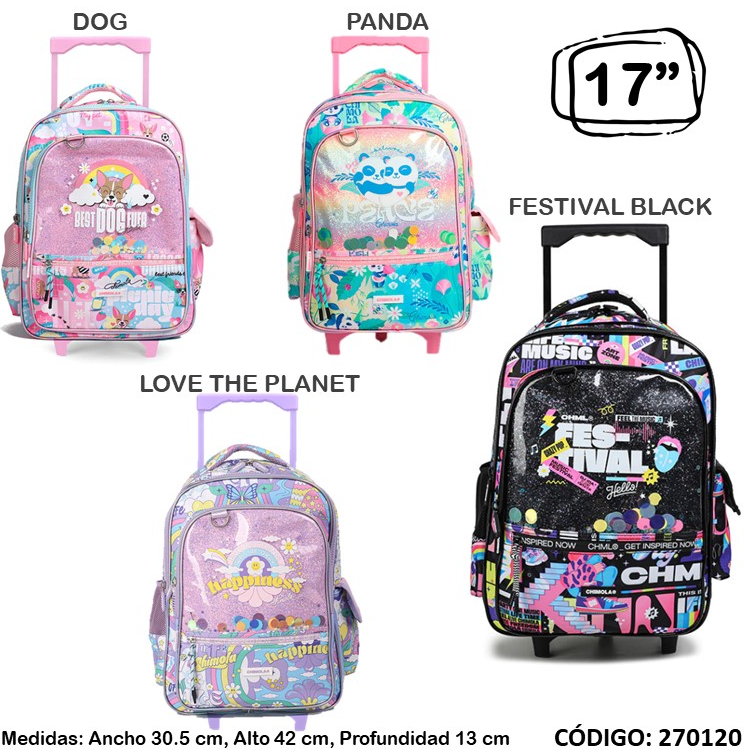 MOCHILA CARRO 17" MY HOUSE (L2701200)