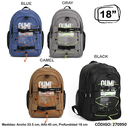 MOCHILA 18" CHIMOLA IMPRESION ESPALDA (L2709500)