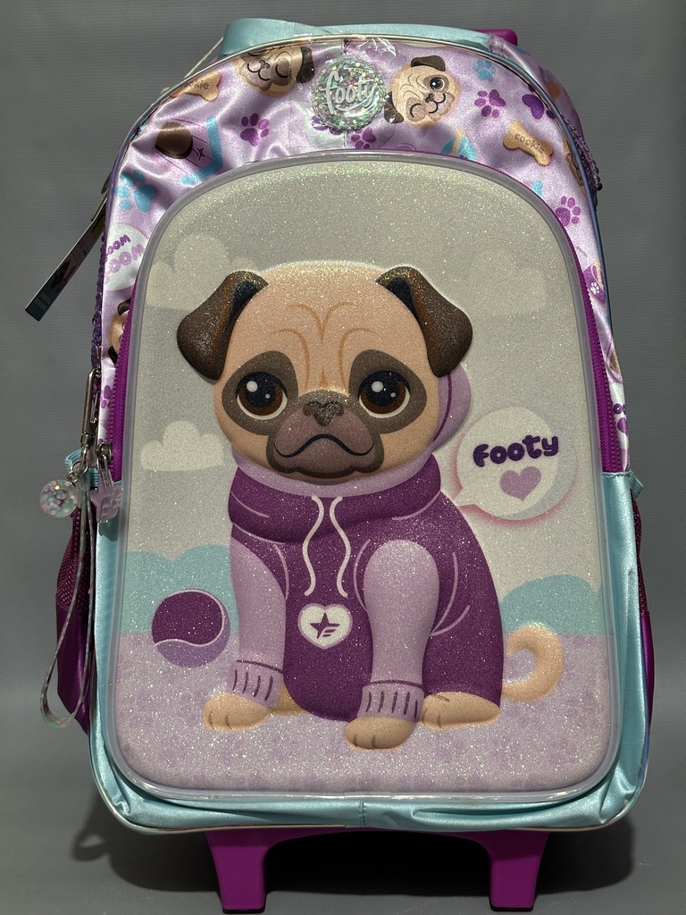 MOCHILA CARRO 18&quot; FOOTY PUPPY (L25677)