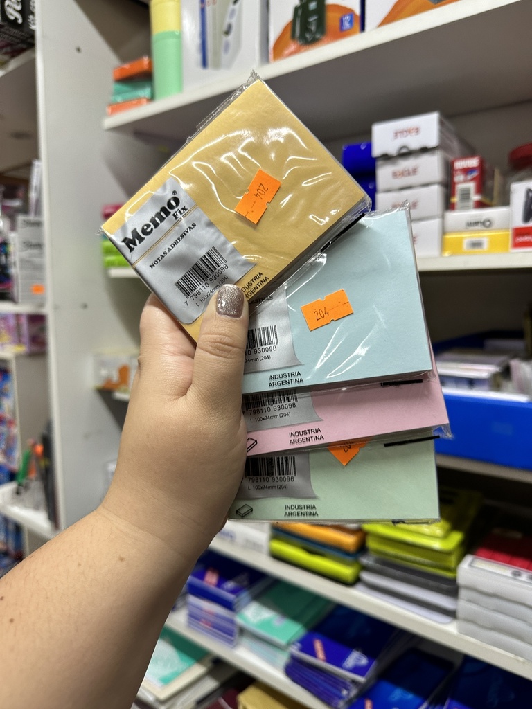 MEMO FIX L PASTEL x100hjs (M204)